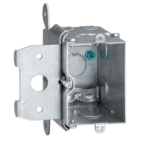 adjustable depth electrical box old work|single gang adjustable electrical box.